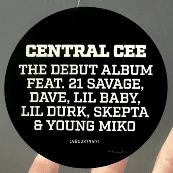 Central Cee: Can't Rush Greatness (Limited Indie Edition - Clear