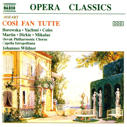 Johannes Wildner, Capella Istropolitana, Slovak Philharmonic Chorus: Mozart: Cosi Fan Tutte - CD Foto #1