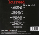 Lou Reed: Live in Italy - CD Foto #2
