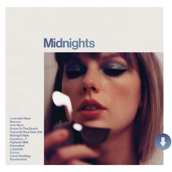 Taylor Swift: Midnights (Moonstone Blue Edition) - CD Foto #1