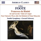 Gerard Schwarz, Seattle Symphony Orchestra: Foote: Francesca da Rimini op.24 - CD Foto #1