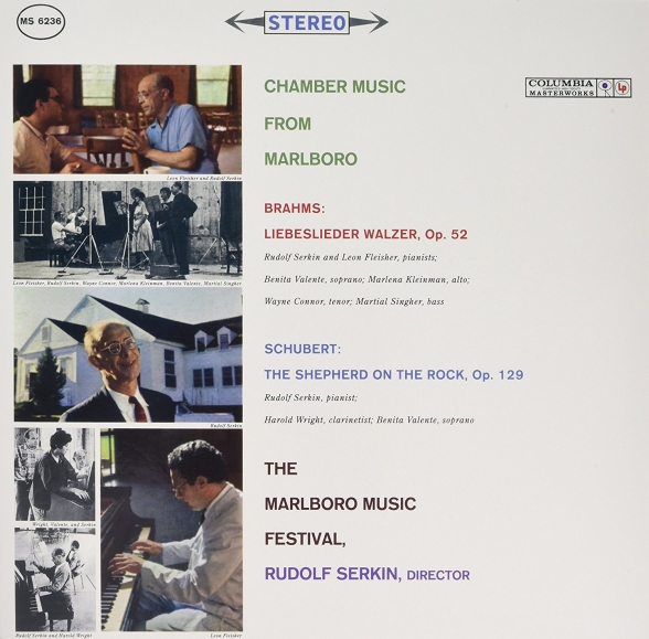 Rudolf Serkin, Leon Fleisher, Benita Valente: Chamber Music from Marlboro - Plak Foto #1
