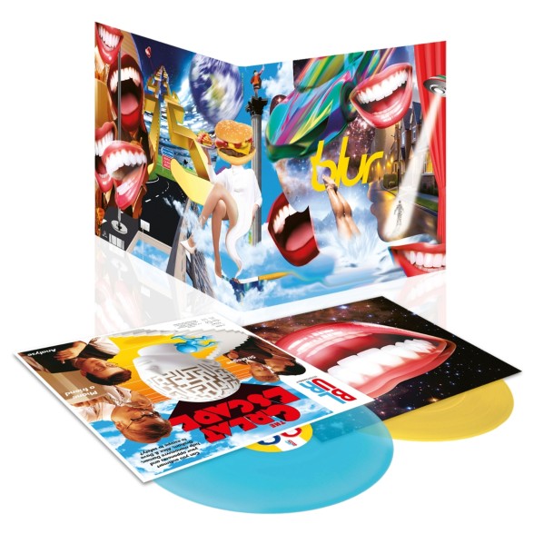 Blur: The Great Escape (30th Anniversary Edition) (Yellow & Turquoise Vinyl) - Plak Foto #2