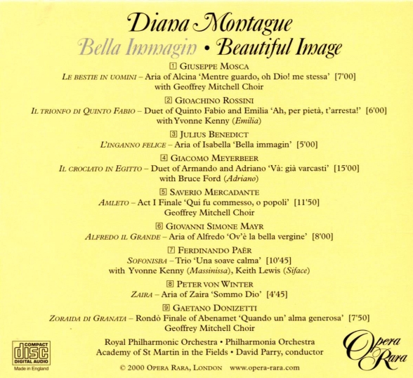 Diana Montague - Beautiful Images - CD Foto #2