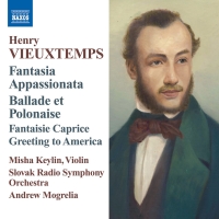 Andrew Mogrelia: Vieuxtemps: Music for Violin and Orchestra - CD