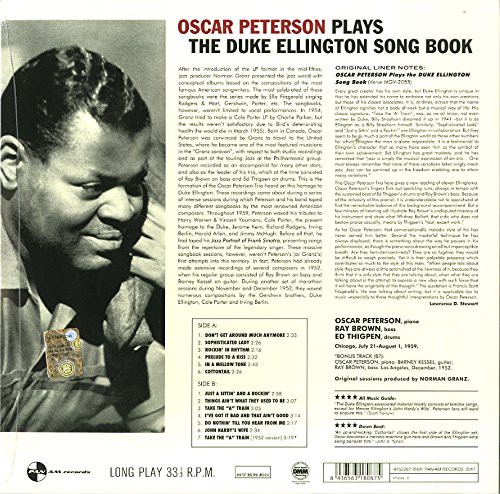 Oscar Peterson: Plays The Duke Ellington Songbook - Plak Foto #2