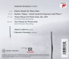 Alexei Lubimov, Viktoriia Vitrenko: Silvestrov: Forgotten Word I Wished to Say - CD Foto #2