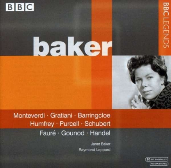 Janet Baker: Monteverdi, Gratiani, Barringcloe - CD Foto #1