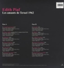 Édith Piaf: Les Amants De Teruel - Plak Foto #2