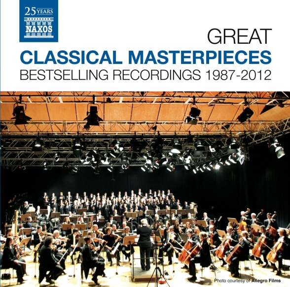 Çeşitli Sanatçılar: Great Classical Masterpieces - Bestselling Naxos Recordings 1987-2012 - CD Foto #1