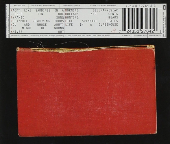 Radiohead: Amnesiac - CD Foto #2