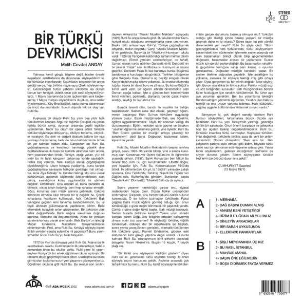 Ruhi Su: Sabahın Sahibi Var - Plak Foto #2