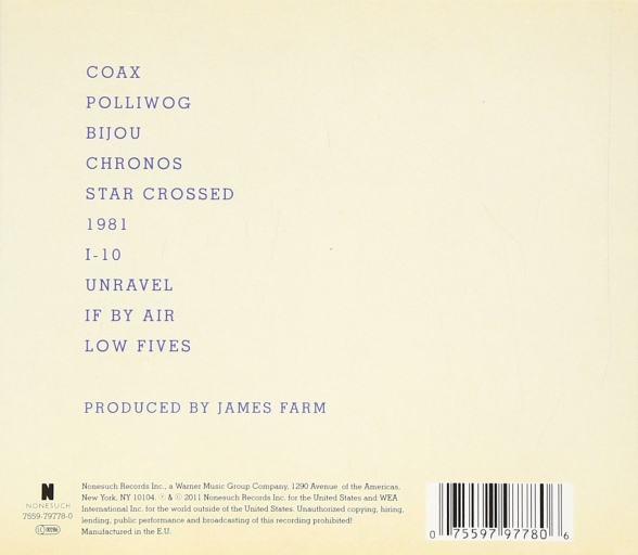 Joshua Redman Quartet: James Farm - CD Foto #2