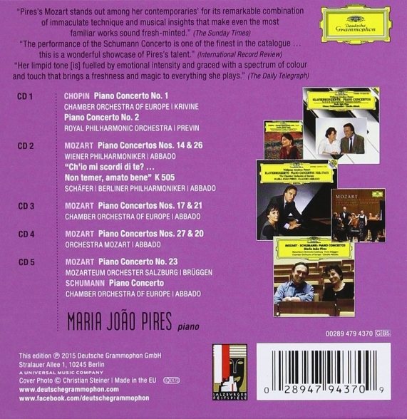 Maria João Pires: Complete Concerto Recordings - CD Foto #2