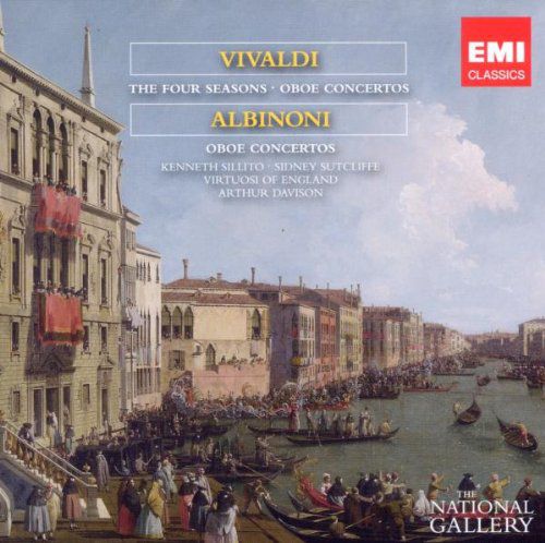 Sidney Sutcliffe, Kenneth Sillito, Arthur Davison: Vivaldi: Four Seasons, Oboe Concertos/ Albinoni: Oboe Concertos - CD Foto #1