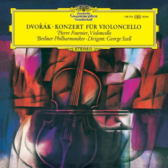 Pierre Fournier, Berliner Philharmoniker, George Szell: Dvorák: Concerto for Violoncello and Orchestra - Plak Foto #1