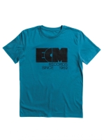 ECM - T-Shirt "Old School Logo" Ozean Depth (Size L)