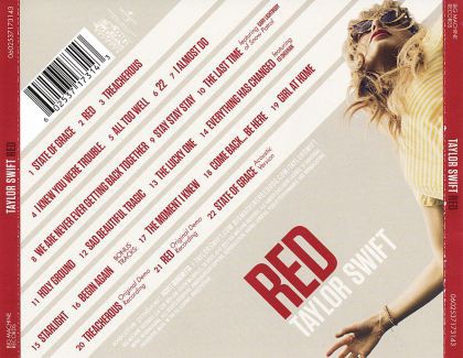Taylor Swift: Red (Deluxe Edition) - CD | Opus3a