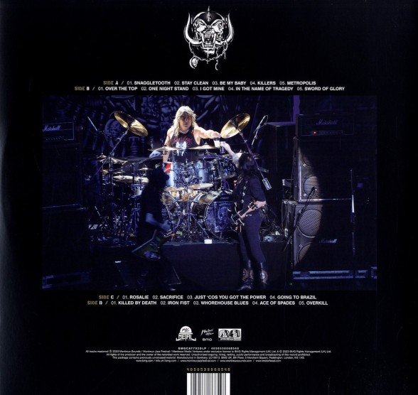 Motörhead: Live At Montreux Jazz Festival '07 (remastered) - Plak Foto #2