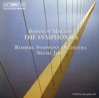 Bamberg Symphony Orchestra, Neeme Järvi: Martinu: The Symphonies - CD