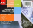 Rudolf Schock, Rita Streich, Josef Metternich, Marcel Cordes, Berliner Symphoniker, Wilhelm Schüchter: Offenbach: Hoffmanns Erzählungen (im Deutsch) - CD Foto #2