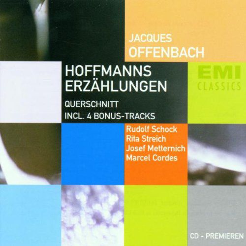 Rudolf Schock, Rita Streich, Josef Metternich, Marcel Cordes, Berliner Symphoniker, Wilhelm Schüchter: Offenbach: Hoffmanns Erzählungen (im Deutsch) - CD Foto #1