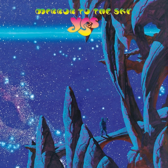 Yes: Mirror To The Sky Limited Numbered Deluxe Edition - Electric Blue Vinyl - Artbook & Poster) - Plak Foto #1