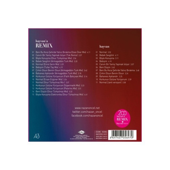 Nazan Öncel: Hayvan'a Remix - CD Foto #2