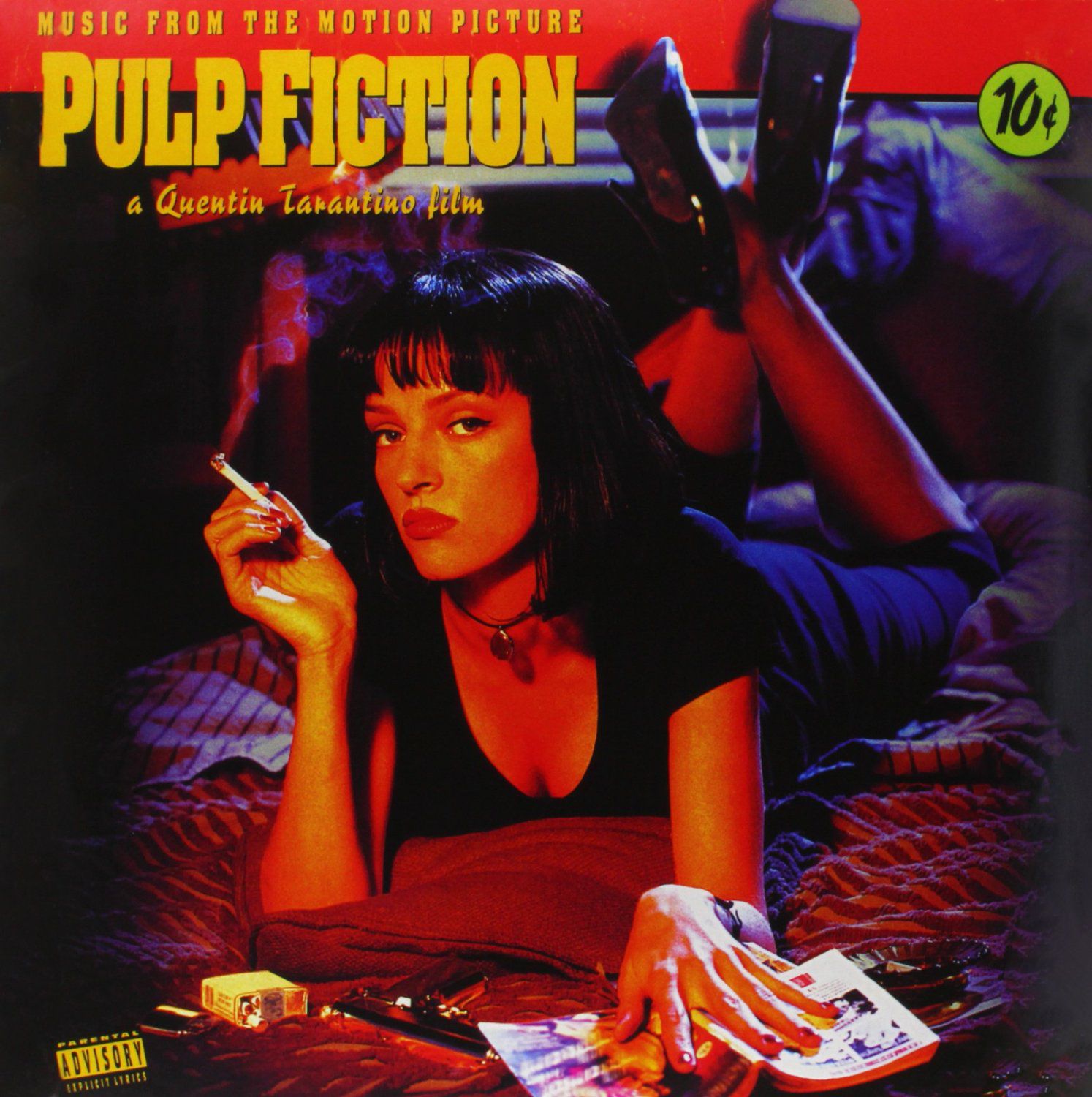 US初期プレス盤！ アナログLP サントラ FICTION PULP PULP 589-1825]：90'S - [LP (REISSUE) RECORDINGS GIFT THE INTRO / 洋楽