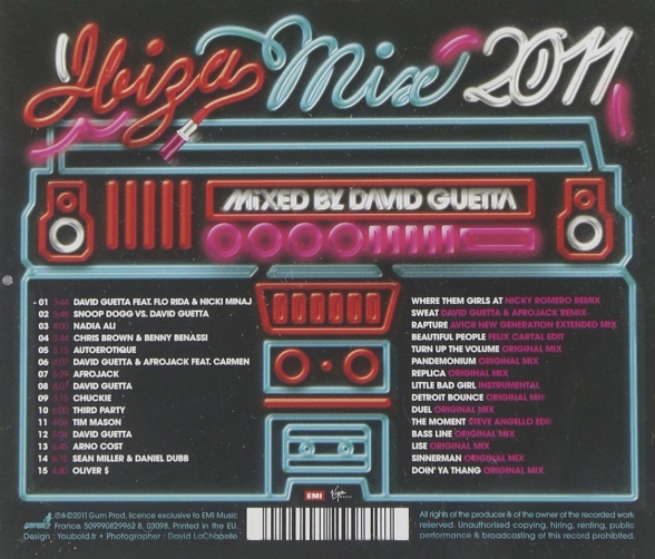 David Guetta, Cathy: F*** Me, I'm Famous! (Ibiza Mix 2011) - CD Foto #2