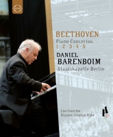Staatskapelle Berlin, Daniel Barenboim: Beethoven: Piano Concertos 1-5 - BluRay