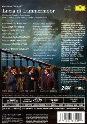 Anna Netrebko: Donizetti: Lucia di Lammermoor - DVD Foto #2