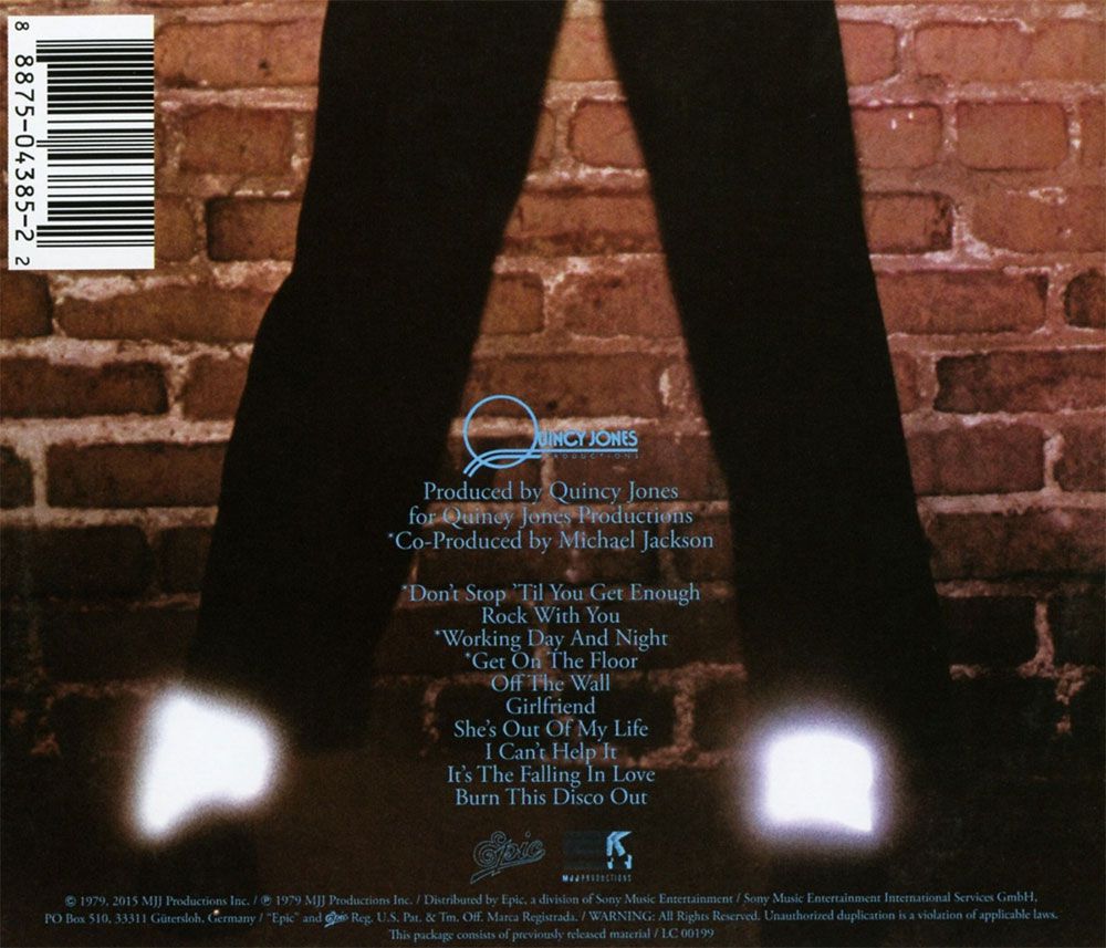 Michael Jackson: Off The Wall - CD | Opus3a