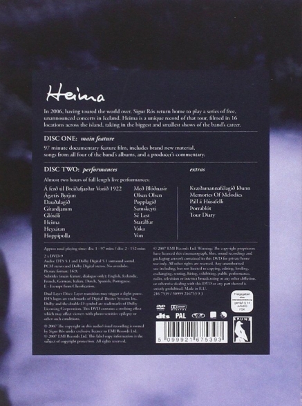 Sigur Rós: Heima - DVD Foto #2
