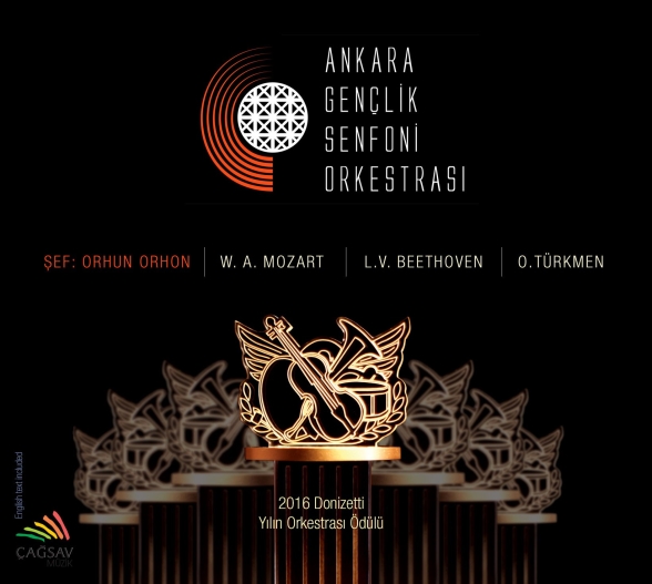 Ankara Gençlik Senfoni Orkestrası, Orhun Orhon: Mozart, Beethoven, Türkmen - CD Foto #1