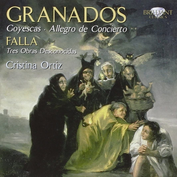 Cristina Ortiz: Granados/ Falla: Goyescas/ Tres Obras Desconocidas - CD Foto #1