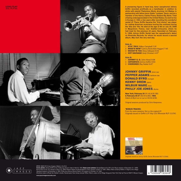 Johnny Griffin Sextet (Images by Iconic Photographer Francis Wolff) - Plak Foto #2