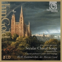 RIAS Kammerchor, Marcus Creed, Alain Planès: Brahms: Lieder und Gesänge / Zigeunerlieder - CD