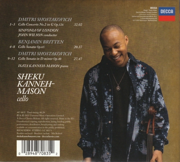 Sheku Kanneh-Mason: Shostakovich & Britten - CD Foto #2