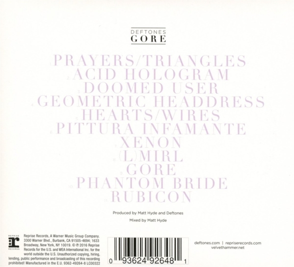 Deftones: Gore - CD Foto #2