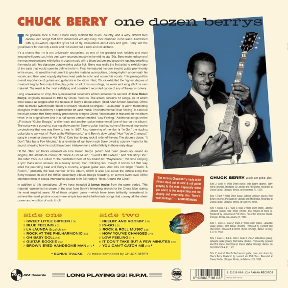 Chuck Berry: One Dozen Berrys - Plak Foto #2