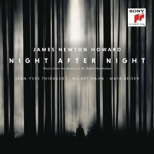 Jean-Yves Thibaudet, Hilary Hahn, Maya Beiser: James Newton Howard: Night after Night - Plak Foto #1