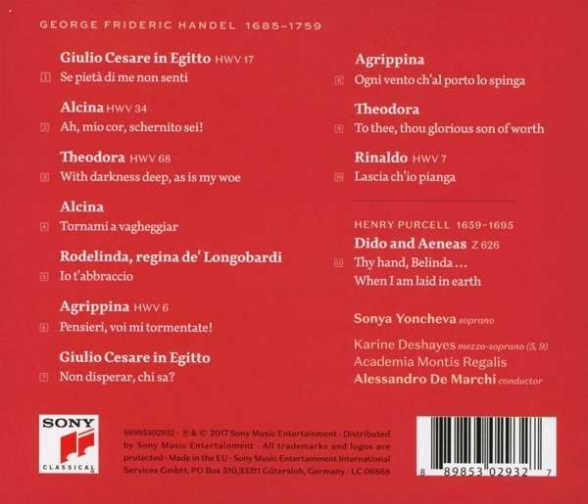 Sonya Yoncheva: Handel - CD Foto #2
