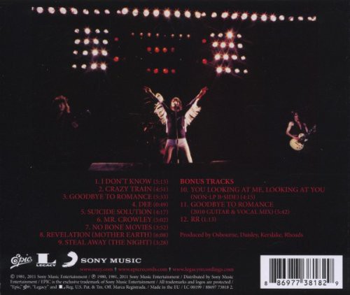 Ozzy Osbourne: Blizzard Of Ozz - CD Foto #2