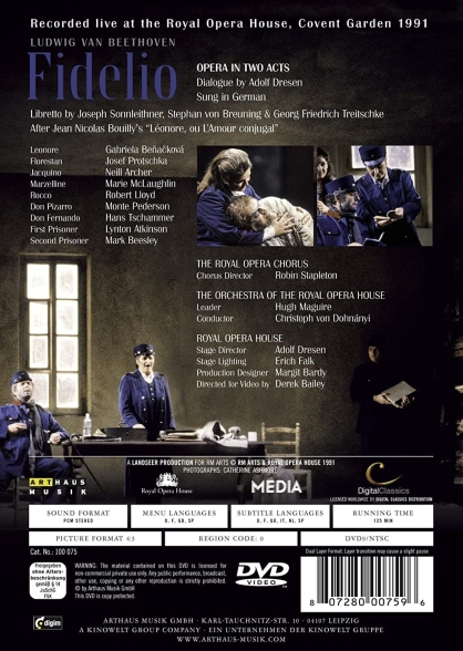 Beethoven: Fidelio (Covent Garden) - DVD Foto #2
