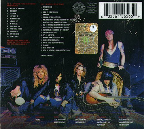 Guns N' Roses: Appetite For Destruction (Limited Deluxe Edition