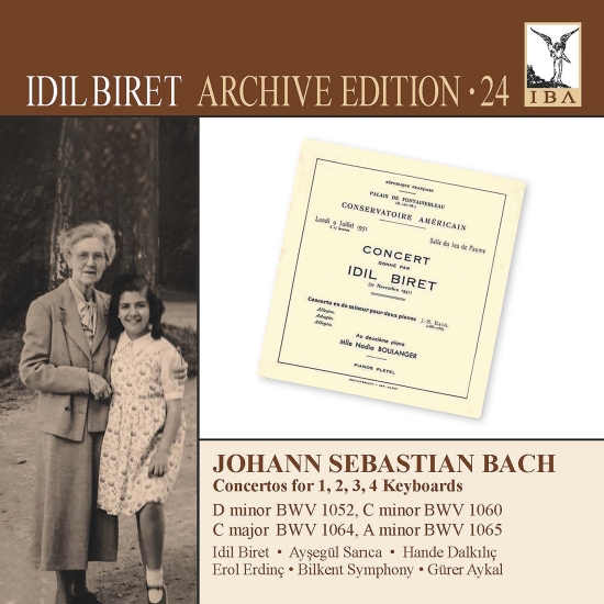 İdil Biret: Bach: Keyboard Conertos - CD Foto #1