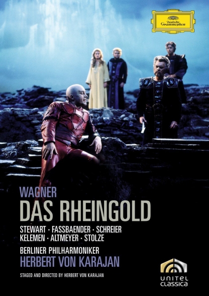 Berliner Philharmoniker, Brigitte Fassbaender, Herbert von Karajan, Jeannine Altmeyer, Peter Schreier, Thomas Stewart, Zoltan Kelemen: Wagner: Das Rheingold - DVD Foto #1