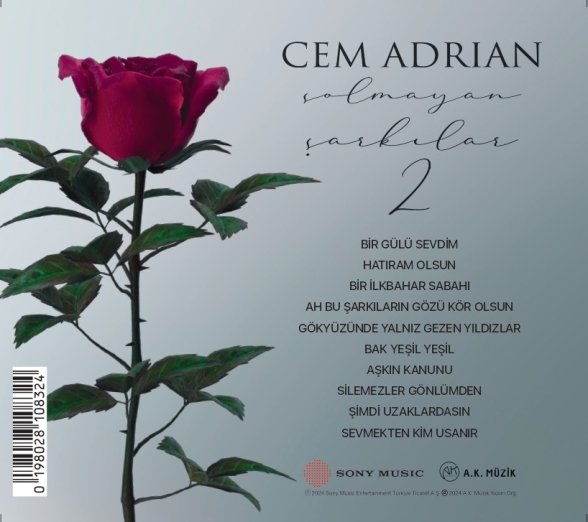 Cem Adrian: Solmayan Şarkılar 2 - CD Foto #2