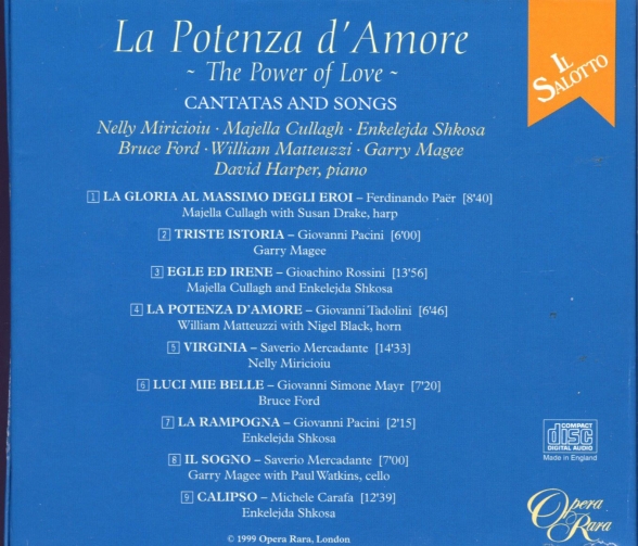 Çeşitli Sanatçılar: V/C: La Potenza d'Amore - The Power of Love (Il Salotto Vol.2) - CD Foto #2